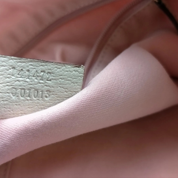 Gucci Tote Bag Pink Canvas - Picture 9 of 12